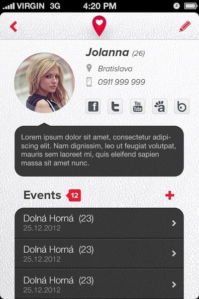 Sex Partner Tracker - Preview 3