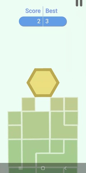Six Hexagon Fall Block - Preview 1
