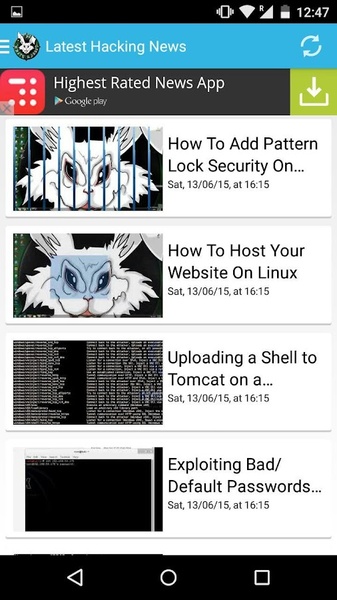 Latest Hacking News - Preview 1