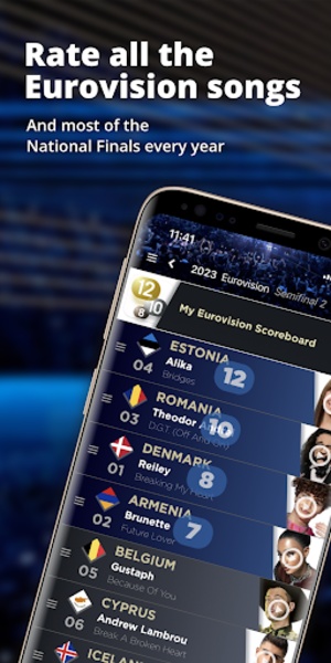 My Eurovision Scoreboard - Preview 5