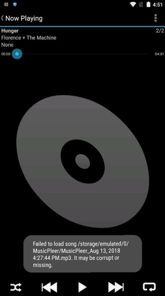 Music player MP3 simple - Preview 6