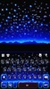 Shiny Night Stars Keyboard Bac screenshot 1