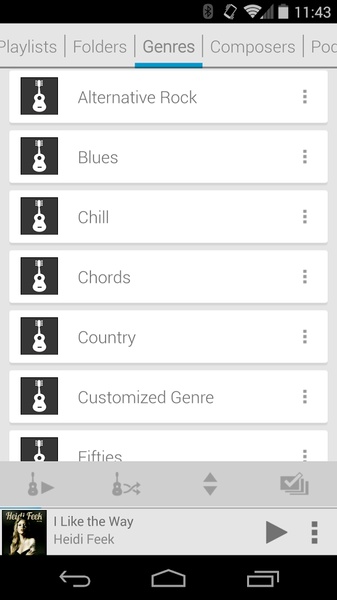 Rocket Player Light Blue Theme - Preview 11