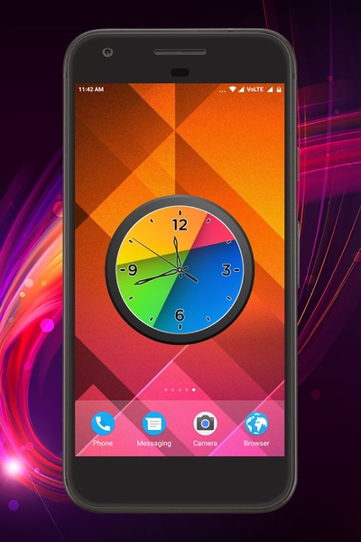 Colorful Clock Live Wallpaper - Preview 3