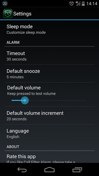 Call Filter Alarm - Preview 3