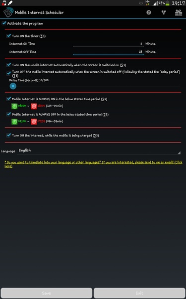 MobileInternetScheduler - Preview 5