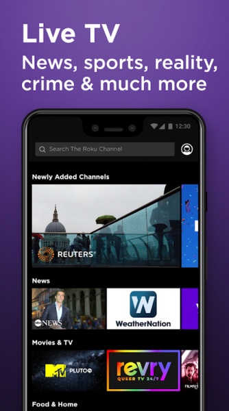 The Roku Channel for Android - Download the APK from Uptodown