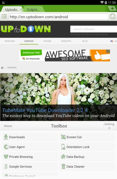Dolphin Browser Mini - Preview 3
