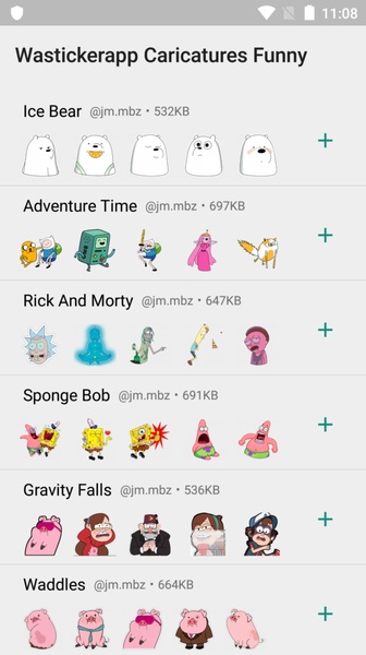 Wastickerapp Caricatures Funny - Preview 1