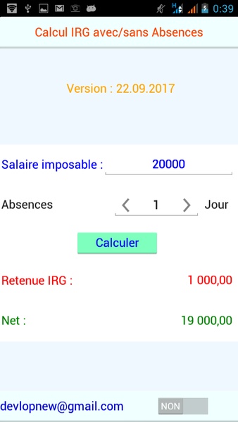calcul irg - Preview 2
