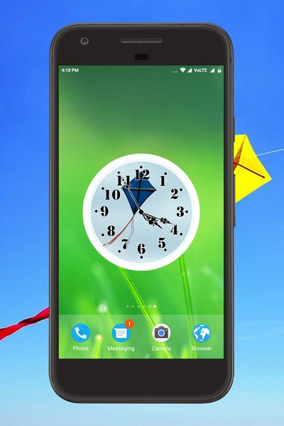 Kite Clock Live Wallpaper - Preview 2