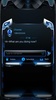 FREE-GO SMS BLUE MACHINE THEME screenshot 2