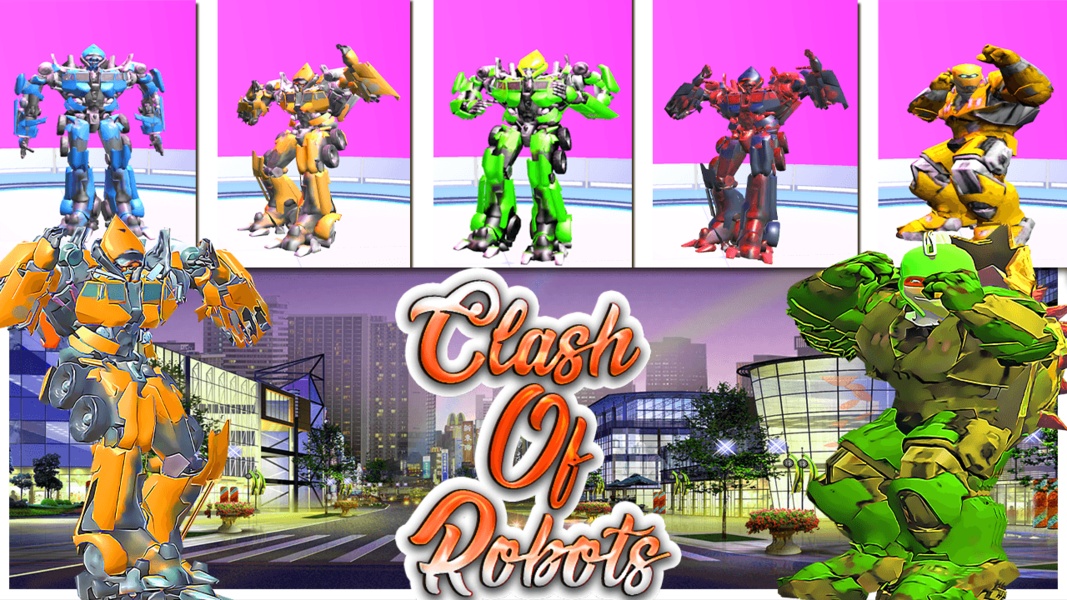robots clash:fighting city - Preview 4