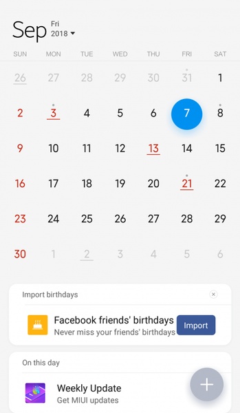 Mi Calendar - Preview 2