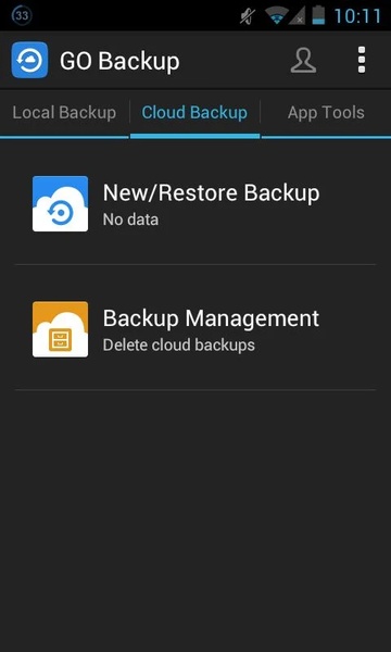 GO Backup - Preview 3