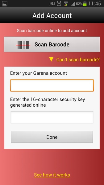 Garena Authenticator - Preview 11