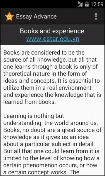 Essay Advance - Preview 1