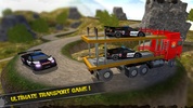 OffRoad Police Truck Transporter Games screenshot 2