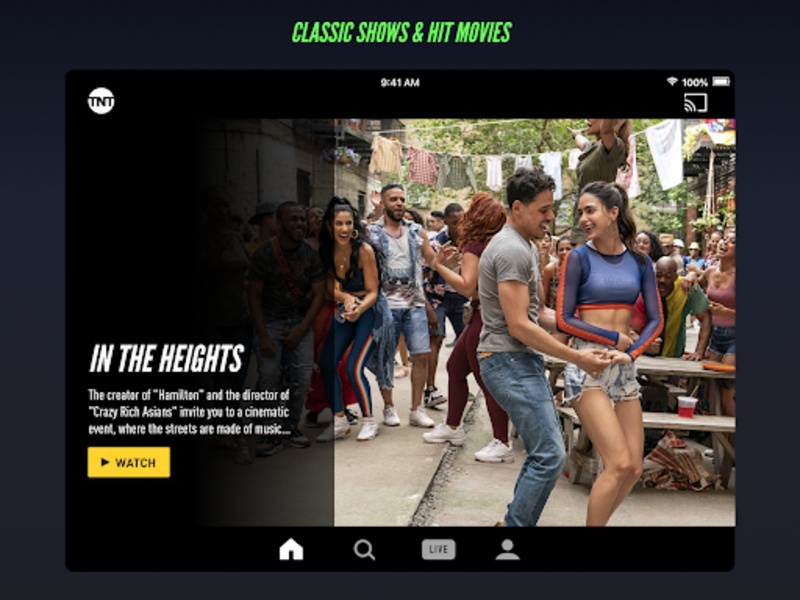 Watch TNT for Android Download the APK from Uptodown