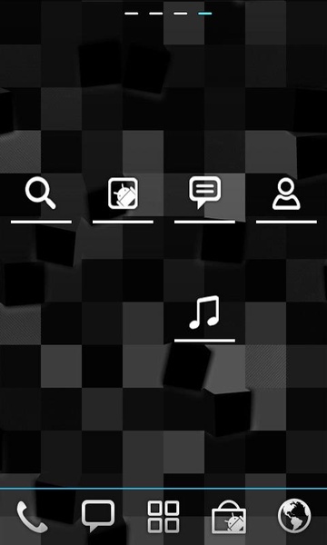 GO Widget- ICS LINE Search Bar - Preview 1