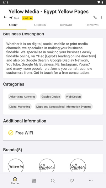 Egypt Yellow Pages - Preview 3