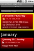 Clock and event widget (Free) screenshot 5