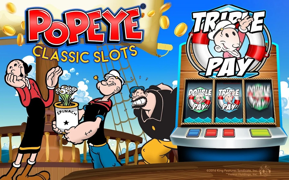 Visual Interface Popeye Lady Luck Games