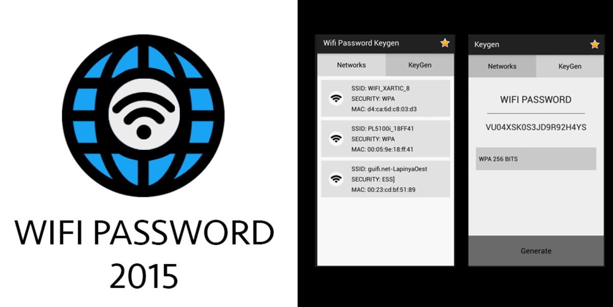 Wifi Password 2015 Keygen - Preview 2