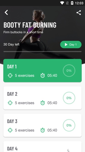30 Days Buttocks Workout - Preview 6