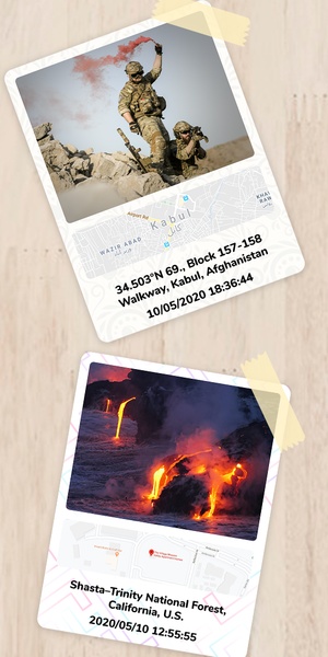 GPS Map Polaroid Camera - Preview 2