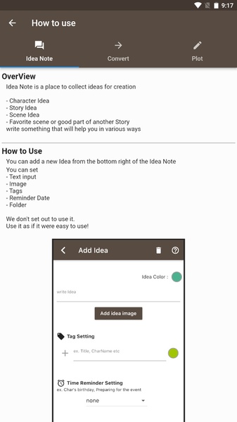 Story Plotter - Preview 1