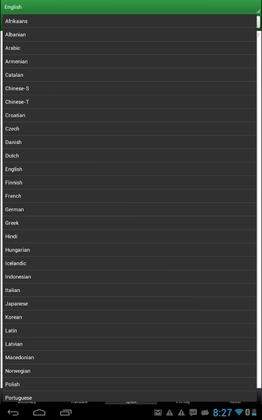 Multi Lang Dictionary + Translate + Speak - Preview 8