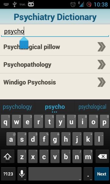 Psychiatry Dictionary - Preview 1