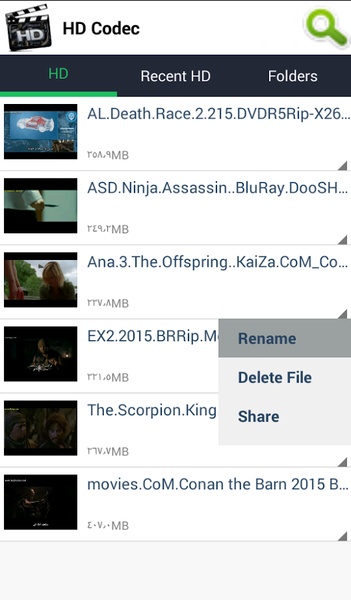HD Codec Player - Preview 5