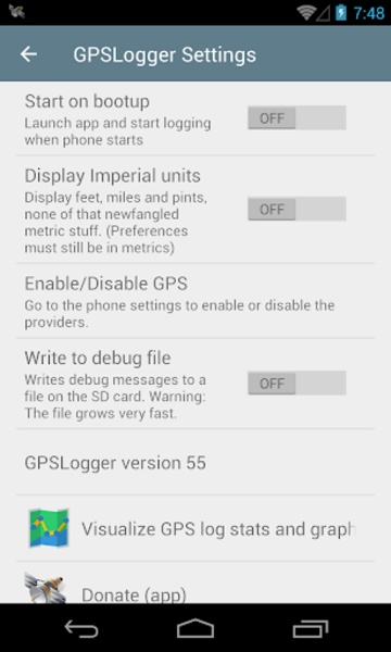 GPSLogger - Preview 3
