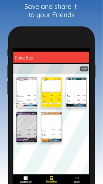 PokCardMaker for Android - Download the APK from Uptodown