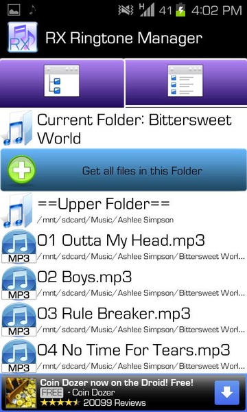Eris Ringtone Manager - Preview 4