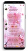 SMS Theme Love Cherry - pink screenshot 8