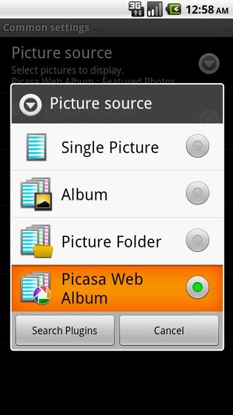 Picasa for MultiPicture Live Wallpaper - Preview 2