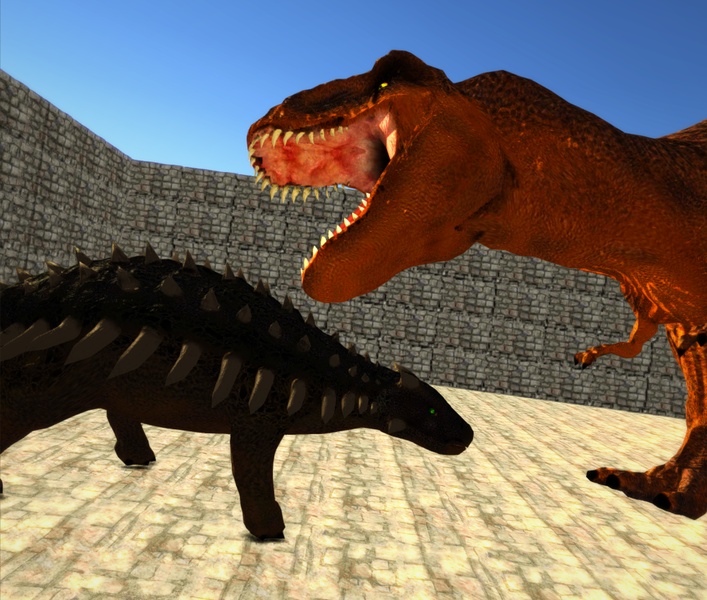 Dino Anky vs T-Rex Colloseum - Preview 5