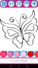 Butterfly Coloring Book for-Kids screenshot 4