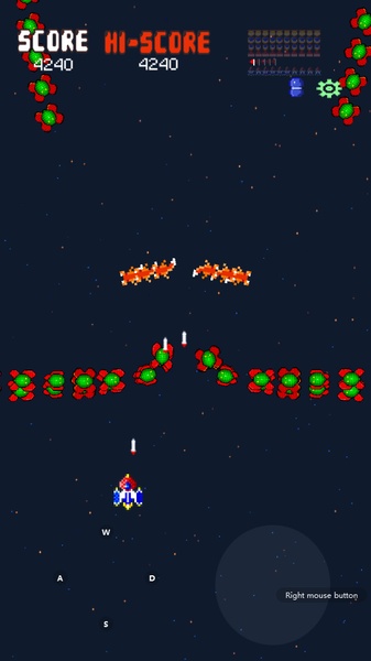 Galaxiga Retro - Preview 2