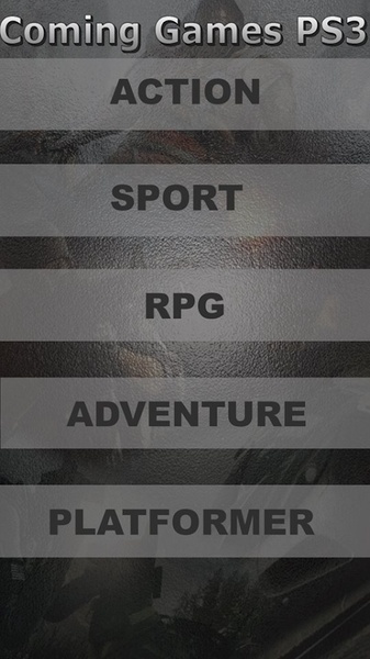 Coming Games PS3 - Preview 1