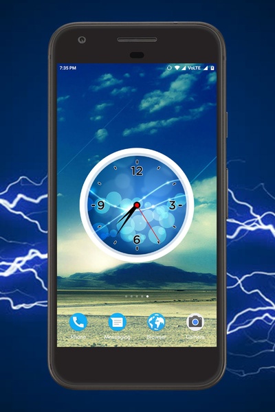 Electric Clock Live Wallpaper - Preview 5