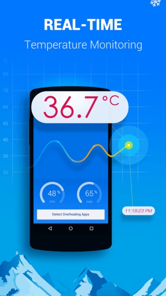Phone Cooler CPU, Cool Down Phone Temperature - Preview 4