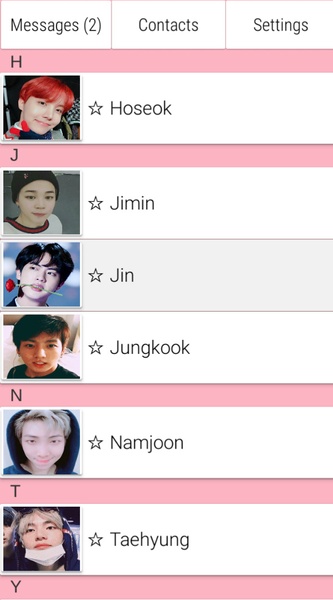 BTS Messenger - Preview 1