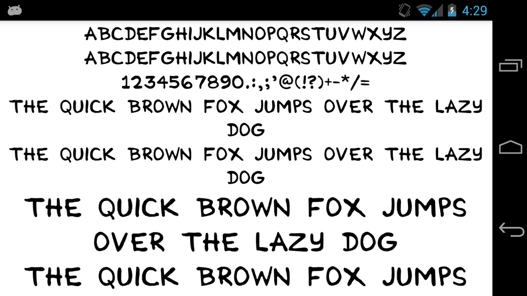 Hand Fonts 50 - Preview 6