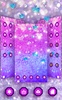 Purple Glitter Theme: Shining Sparkle wallpaper HD screenshot 1