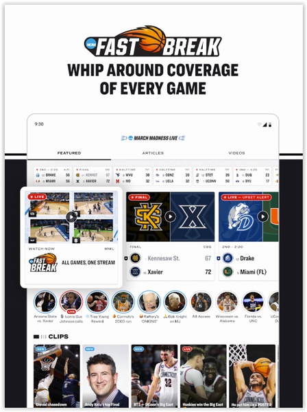 NCAA March Madness Live - Preview 2