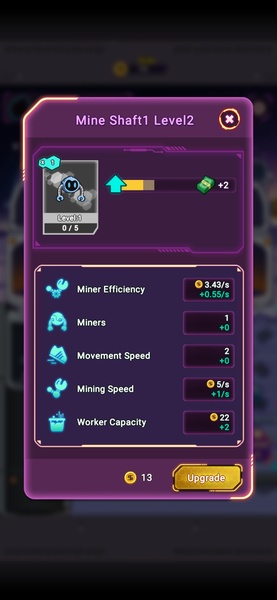 Idle Space miner - Preview 1